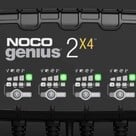 NOCO GENIUS2X4 6/12V 8A 4-BANK BATTERY CHARGE