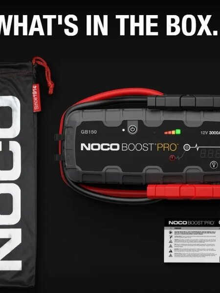 NOCO BOOST 12V 3000A JUMP STARTER