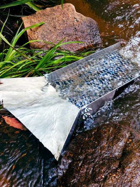 Oz Wash Small River Sluice - Australian made