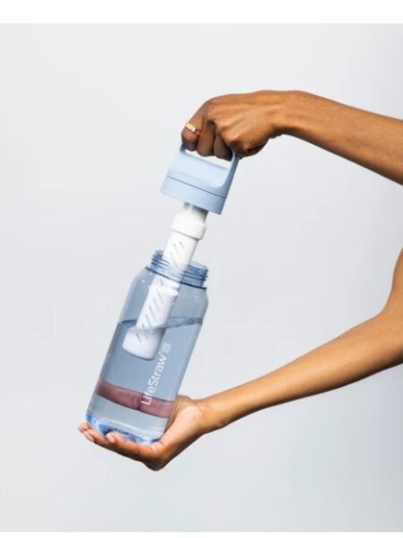 LifeStraw LifeStraw Go 2.0 Water Filter Bottle 650ml - Merlot