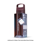 LifeStraw LifeStraw Go 2.0 Water Filter Bottle 650ml - Merlot