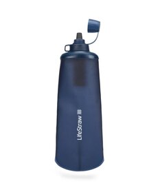 LifeStraw LifeStraw Peak Series Collapsible Squeeze Bottle - 650ml - Mountain Blue