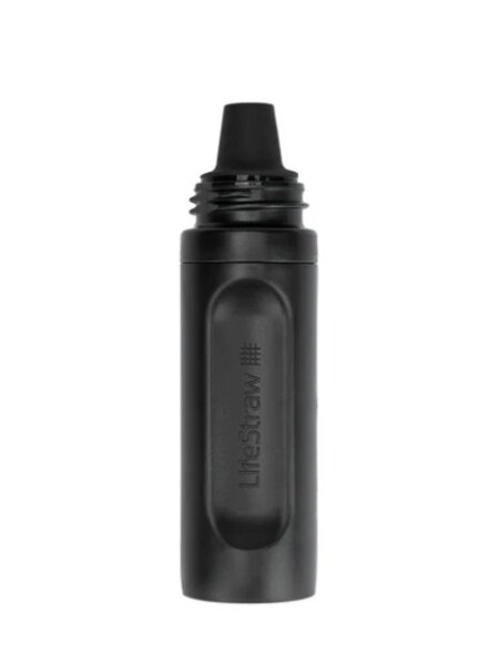 LifeStraw LifeStraw Peak Series Collapsible Squeeze Bottle - 1L - Dark Grey