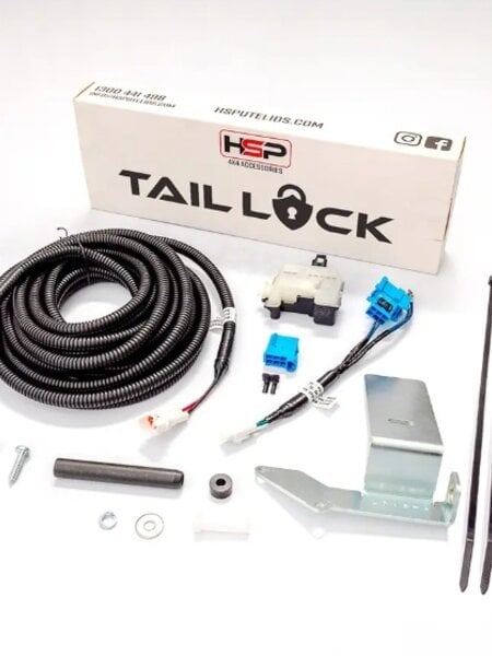 HSP Tail Lock - Suits LDV T60 Dual & Mega Tub 2024+ Plus Model with lock barrel