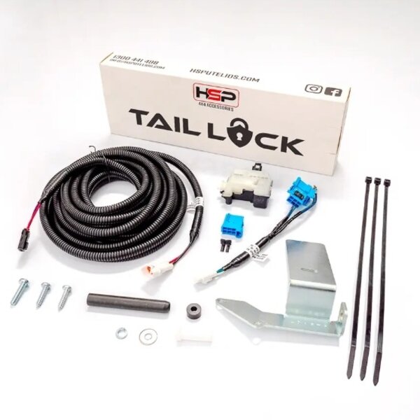 HSP Tail Lock - Suits LDV T60 Dual & Mega Tub 2024+ Plus Model with lock barrel