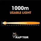 Ultravision Raptor 120W 9in LED Driving Lights - Pair (inc harness) 5700k