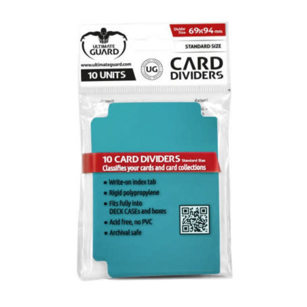 Ultimate Guard Card Dividers Standard Petrol