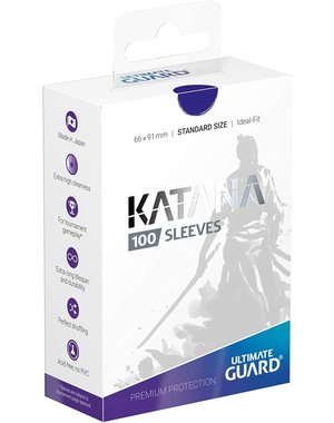Ultimate Guard Katana Sleeves 100 Blue