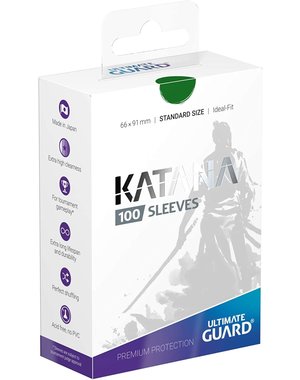 Ultimate Guard Katana Sleeves 100 Green