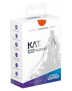 Ultimate Guard Katana Sleeves 100 Orange
