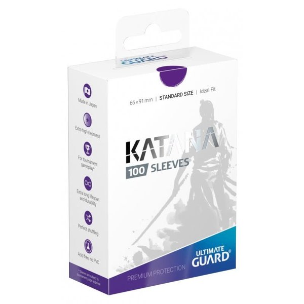 Ultimate Guard Katana Sleeves 100 Purple