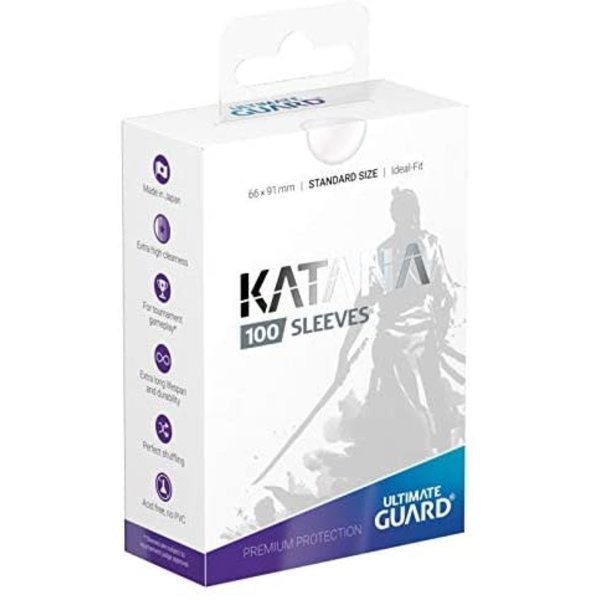 Ultimate Guard Katana Sleeves 100 Transparent