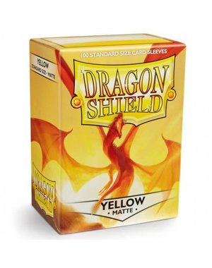 Arcane Tinmen Dragon Shield Yellow Matte 100 Standard