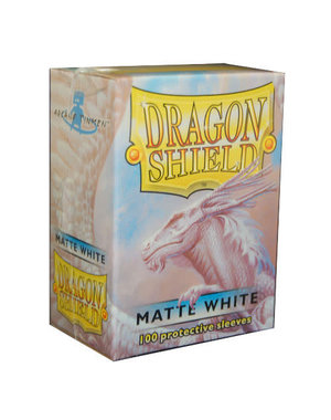 Arcane Tinmen Dragon Shield White Matte 100 Standard