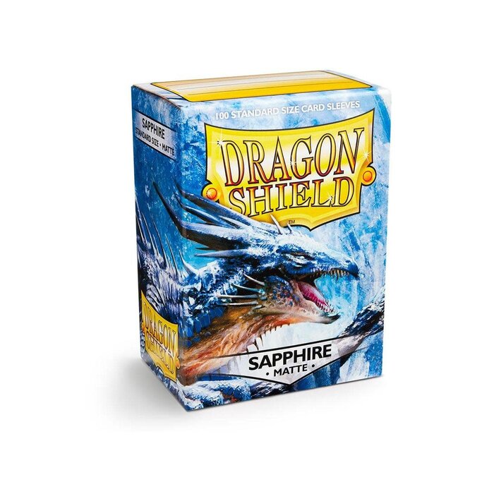 Arcane Tinmen Dragon Shield Sapphire Matte 100 Standard