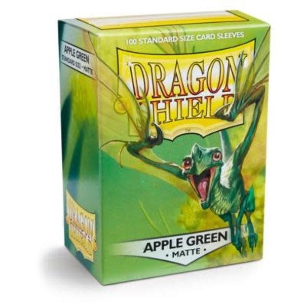 Arcane Tinmen Dragon Shield Apple Green Matte 100 Standard