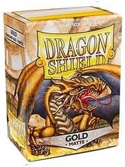 Arcane Tinmen Dragon Shield Gold Matte 100 Standard