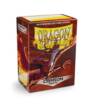 Arcane Tinmen Dragon Shield Crimson Matte 100 Standard