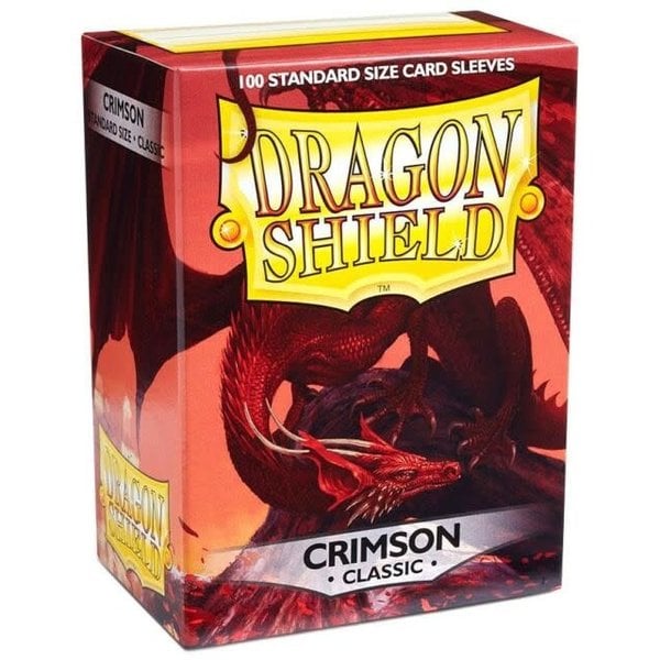Arcane Tinmen Dragon Shield Crimson Classic 100 Standard