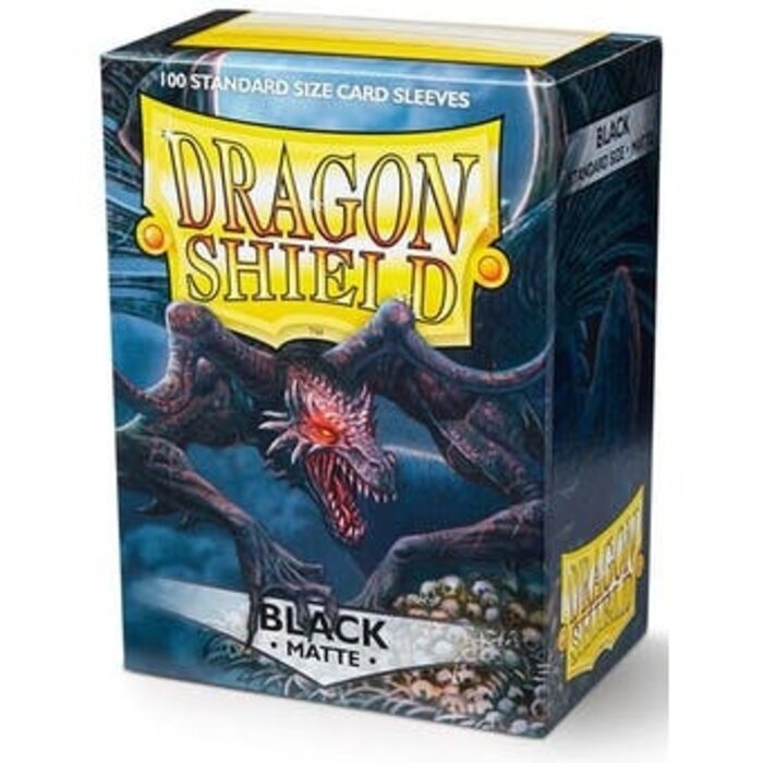 Arcane Tinmen Dragon Shield Black Matte 100 Standard