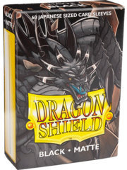 Arcane Tinmen Dragon Shield Black Matte 60 Japanese