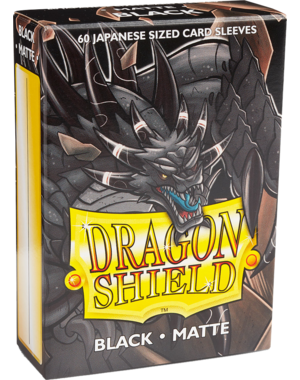 Arcane Tinmen Dragon Shield Black Matte 60 Japanese