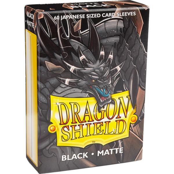 Arcane Tinmen Dragon Shield Black Matte 60 Japanese