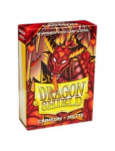 Arcane Tinmen Dragon Shield Crimson Matte 60 Japanese