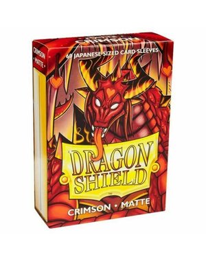 Arcane Tinmen Dragon Shield Crimson Matte 60 Japanese