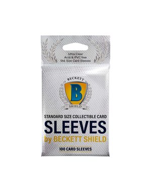 Beckett Shield Beckett Shield Standard Size Collectible Card Sleeves (100 Pack)