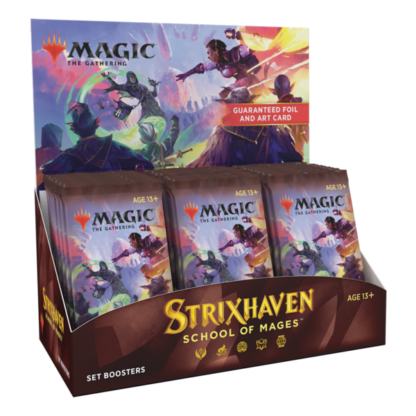 Magic: The Gathering Strixhaven: School of Mages - Set Booster Display