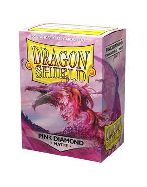 Arcane Tinmen Dragon Shield Pink Diamond Matte 100 Standard
