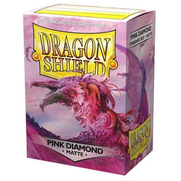 Arcane Tinmen Dragon Shield Pink Diamond Matte 100 Standard