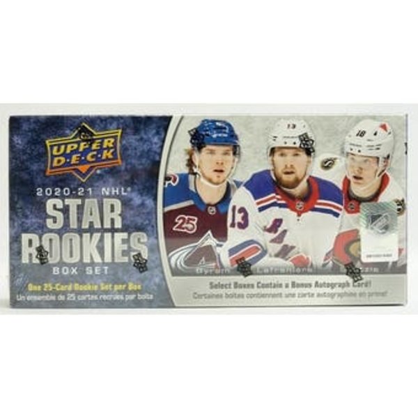 Upper Deck 2020/21 Upper Deck NHL Rookie Box Set Hockey Hobby Box