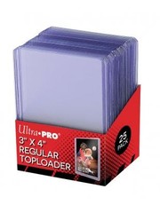 Ultra Pro 3" x 4" Clear Regular Toploader (25-Count)