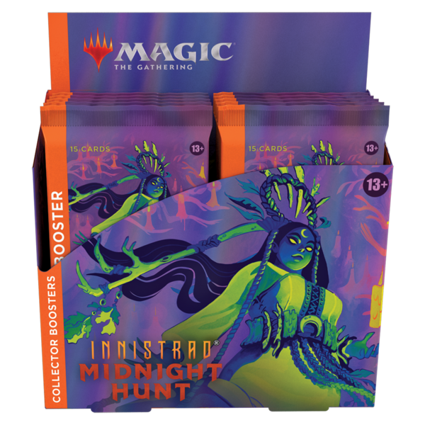 Magic: The Gathering Innistrad: Midnight Hunt - Collector Booster Display
