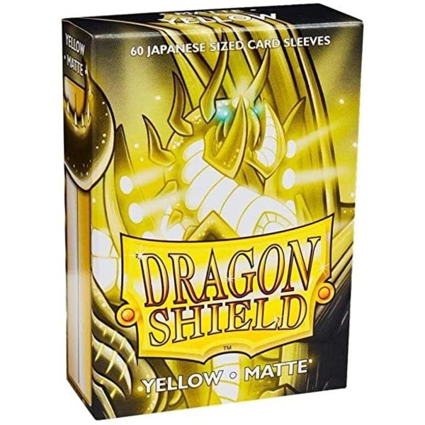 Arcane Tinmen Dragon Shield Yellow Matte 60 Japanese