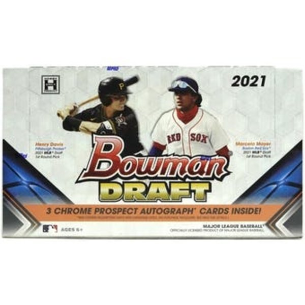 Topps 2021 Bowman Draft Baseball Hobby Jumbo Box