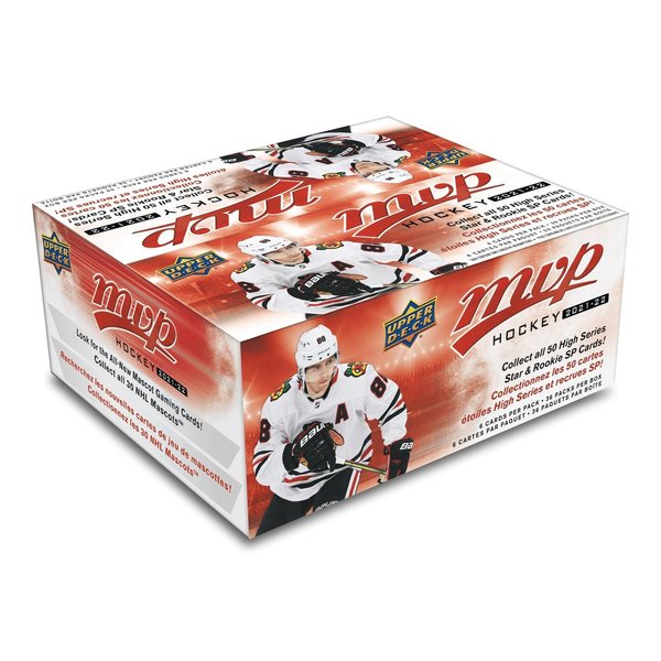 2021/22 Upper Deck MVP Hockey Retail Box