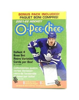  2021/22 Upper Deck O-Pee-Chee Hockey Blaster Box