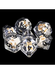 Foam Brain Stone Skull RPG Dice Set