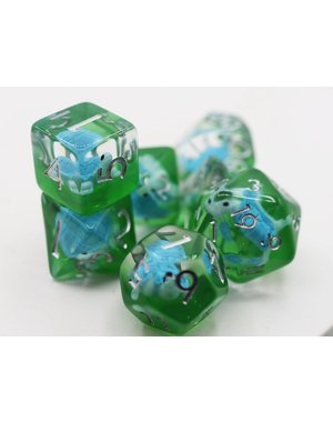 Foam Brain Splash Turtle RPG Dice Set
