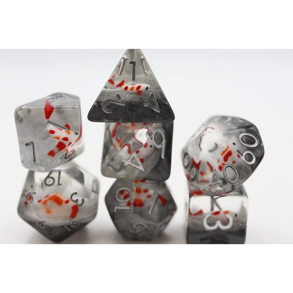 Foam Brain Misty Water Koi RPG Dice Set