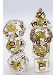 Foam Brain Gilded Butterfly RPG Dice Set