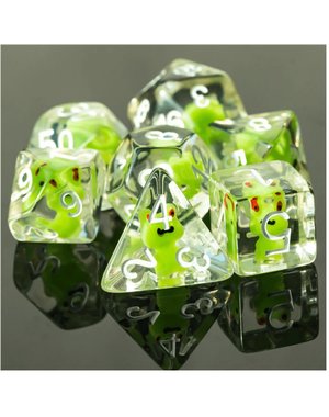 Foam Brain Frog RPG Dice Set