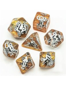 Foam Brain Desert Bull Head RPG Dice Set