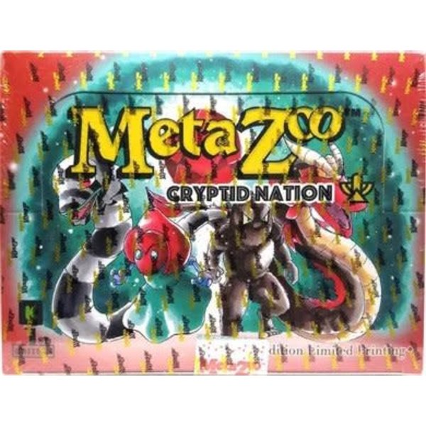 Metazoo Games Metazoo: Cryptid Nation Booster Box Kickstarter Edition