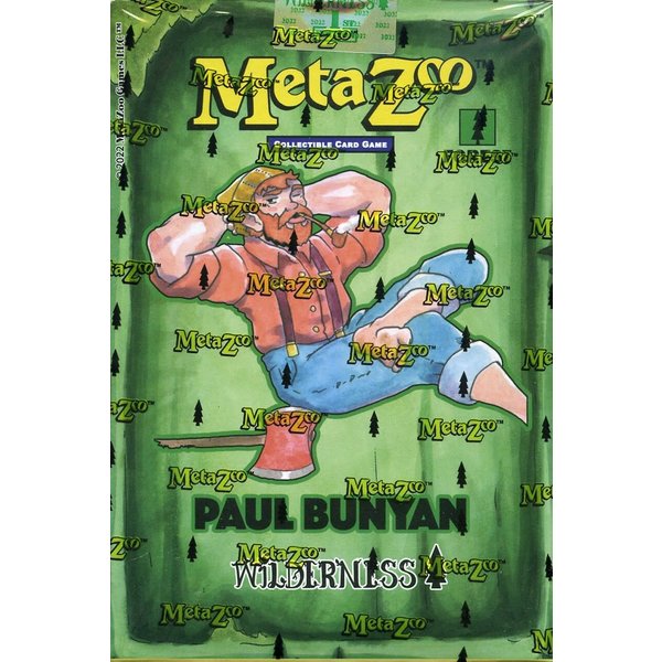 Metazoo Games Wilderness Theme Deck Paul Bunyan