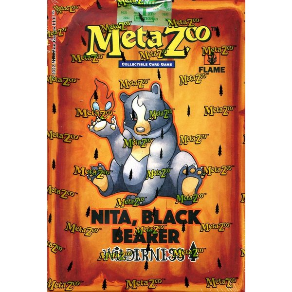 Metazoo Games Wilderness Theme Deck Nita, Black Bearer