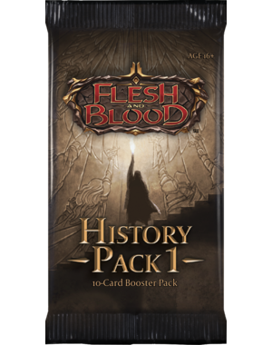 Legend Story Studios Flesh and Blood TCG History Pack Vol.1 Booster Pack